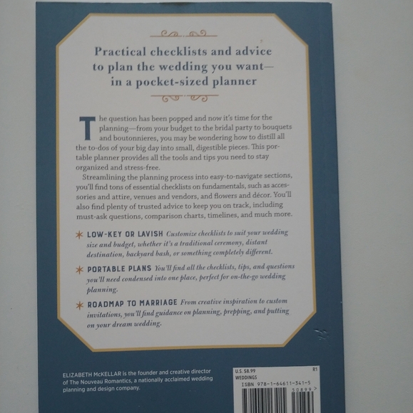 Wedding Checklist Book - Picture 2 of 2